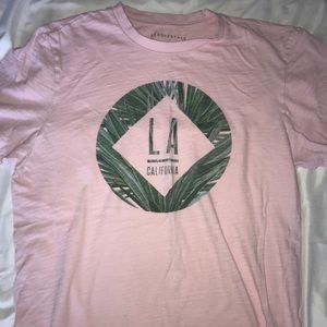 Pink LA California Aeropostale t-shirt